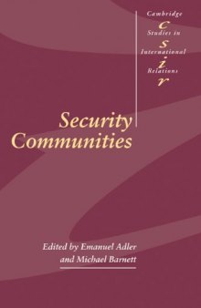 Security Communities (Cambridge Studies in International Relations)