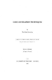 Code generation techniques