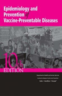 Epidemiology and Prevention of Vaccine-Preventable Diseases (10th Edition)