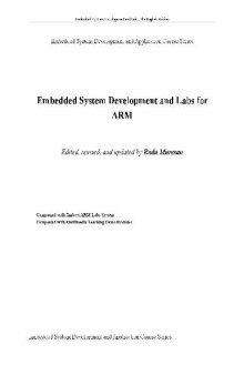 Embedded system development and labs for ARM