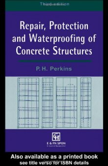 Repair protection and waterproofing of concrete structures
