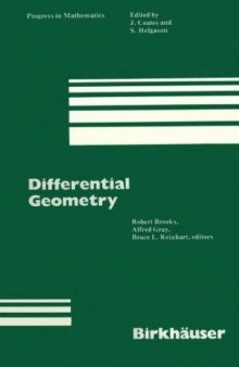 Differential geometry : proceedings, Special Year, Maryland, 1981-82