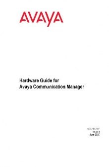 Hardware Guide for Avaya Communication Manager