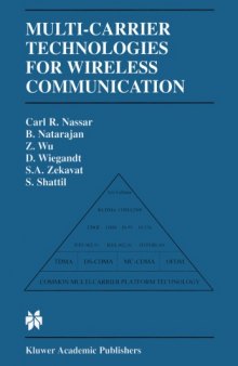 Multi-Carrier Technologies For Wireless Communication