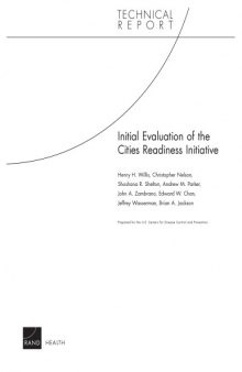 Initial Evaluation of the Cities Readiness Initiative (2009)