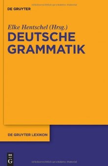 Deutsche Grammatik (de Gruyter Lexikon)  