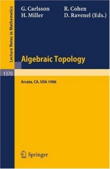 Algebraic Topology. Proc. conf. Arcata, 1986