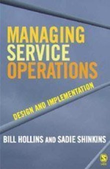 Managing Service Operations: Design and Implementation