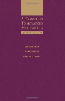 A Transition to Advanced Mathematics, 7th Edition
