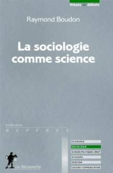 La sociologie comme science