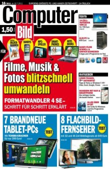 Computer Bild 16 2011 (16. Juli 2011)   issue Heft 16/2011