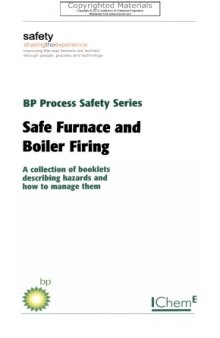 BP Process Safety Series - Safe Furnace and Boiler Firing