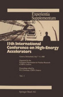 11th International Conference on High-Energy Accelerators: Geneva, Switzerland, July 7–11, 1980