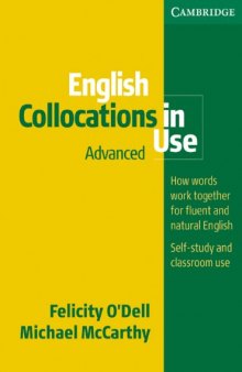 English Collocations in Use: Advanced