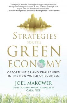 Strategies for the green economy : opportunities and challenges in the new world of business