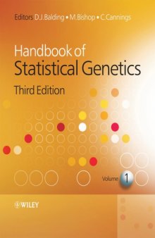 Handbook of statistical genetics, Vol.1,2