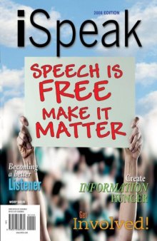 iSpeak: public speaking for contemporary life  