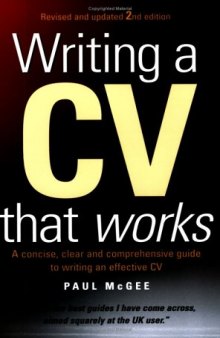 Writing a CV That Works