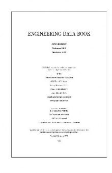 Gas Processors Suppliers Association - GPSA Engineering Data Book