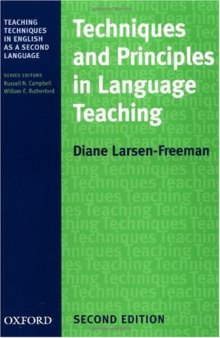 Techniques and Principles in Language Teaching 