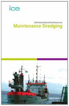 2nd International Conference on Maintenance Dredging