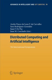 Distributed Computing and Artificial Intelligence: 7th International Symposium