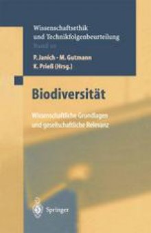 Biodiversität: Wissenschaftliche Grundlagen und gesetzliche Relevanz