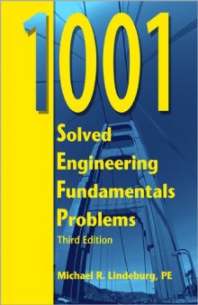 1001 Solved Engineering Fundamentals Problems, 3rd ed.