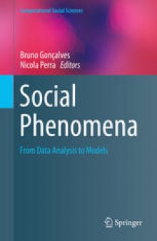 Social Phenomena: From Data Analysis to Models