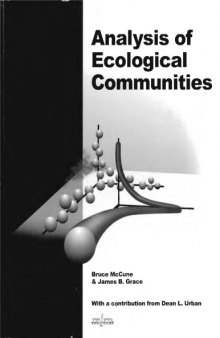 Analysis of Ecological Communities