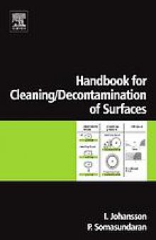 Handbook for cleaning/decontamination of surfaces