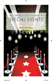The Complete Guide to Careers in Special Events (Wiley Event Management)  