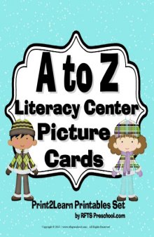A to Z Literacy Center Picture Cards