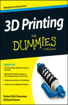 3D Printing For Dummies®