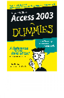 Access 2003 For Dummies