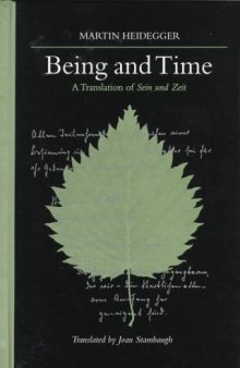Being and Time: A Translation of Sein und Zeit