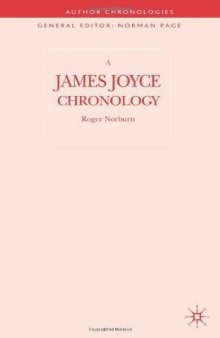 A James Joyce chronology