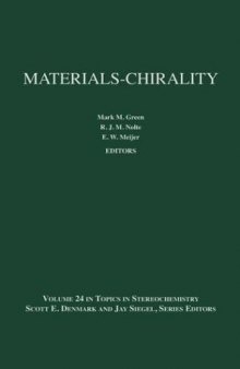 Topics in Stereochemistry, Materials-Chirality 