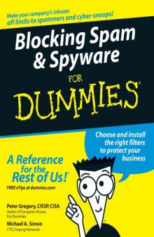 Blocking Spam and Spyware For Dummies