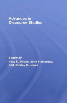 Advances in Discourse Studies