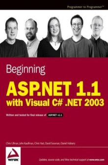 Beginning ASP NET 1 1 with Visual C- NET 2003