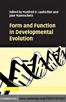 Formand Functionin Developmental Evolution