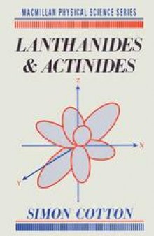 Lanthanides and actinides