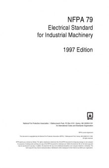 Nfpa 79 Electrical Standard For Industrial Machinery