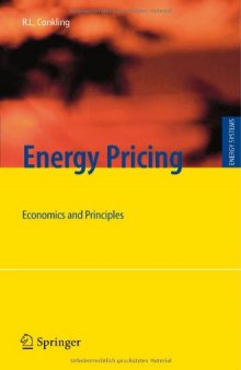 Energy Pricing: Economics and Principles