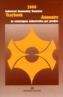 2000 Industrial Commodity Statistics Yearbook
