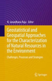 Geostatistical and Geospatial Approaches for the Characterization of Natural Resources in the Environment: Challenges, Processes and Strategies
