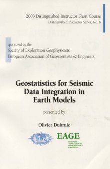 Geostatistics for Seismic Data Integration in Earth Models