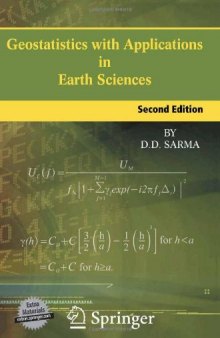 Geostatistics with Applications in Earth Sciences, Second edition