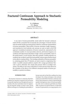 Stochastic Modeling And Geostatistics: Principles, Methods, and Case Studies